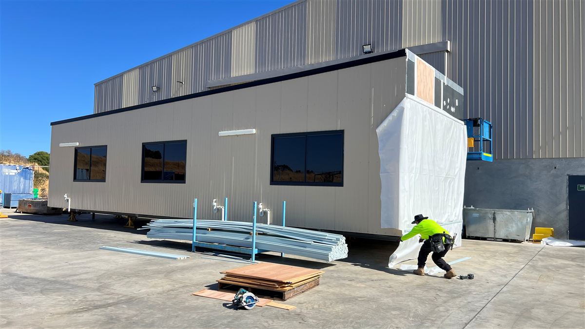 Industrial facility cleaning