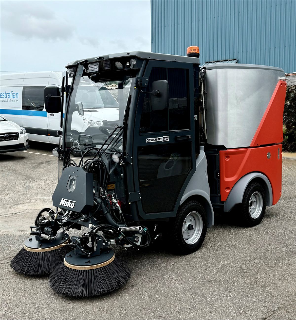 Street and car park sweeping